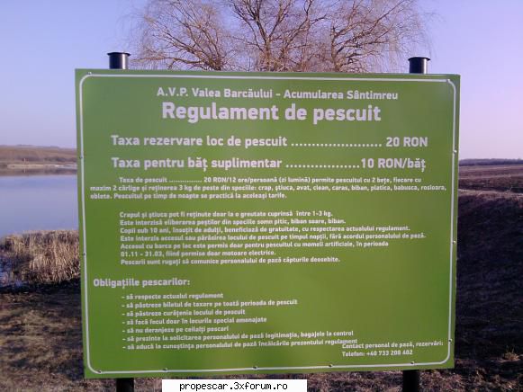 ACUMULAREA SANTIMREU - Az amfot la pescuit la Săntimreu deja sunt - Lacuri/Canale