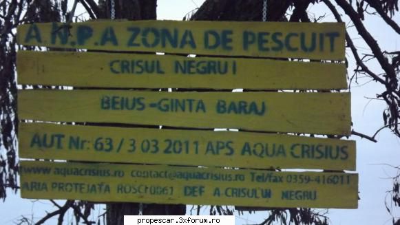 Noile tarife practicate de AJVPS BIHOR 2012 - Sincer nu mai retin ... erau trecute - Clubul Pescarilor Oradea